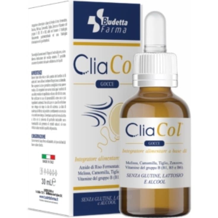 Mélisse 36 mg + Gingembre – 30 ml gouttes | Cliacol