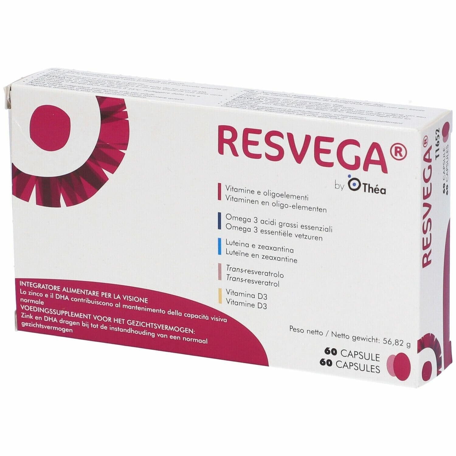 Oméga-3 + Multivitamines – 60 gélules | Resvega
