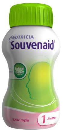 Souvenaid Fraise – 4 Bouteilles de 125 ml