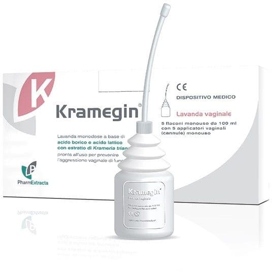 Kramegin Douche Vaginale – 5 flacons de 100 ml