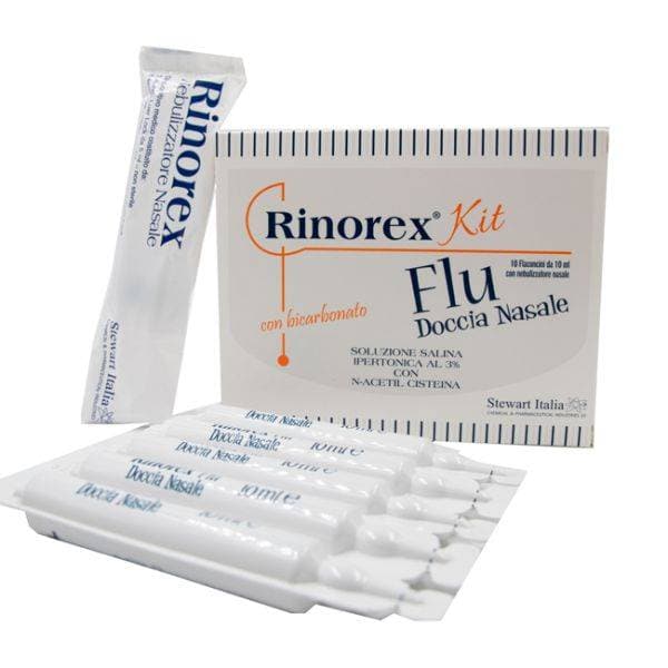 Rinorex Flu Douche Nasale – 10 × 10 ml
