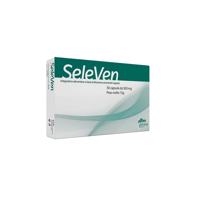 Diosmine 150 mg + Petit houx (Ruscus) – 30 gélules | Seleven