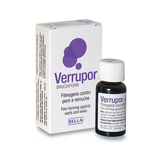 Verrupor Bruciaporri – Solution pour traiter les verrues 12 ml