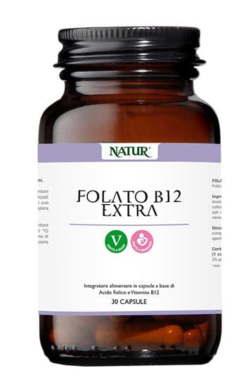 FOLATO B12 EXTRA – 30 Kapseln Natur
