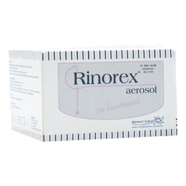 Rinorex Spray Bicarbonate – 3 × 25 ml