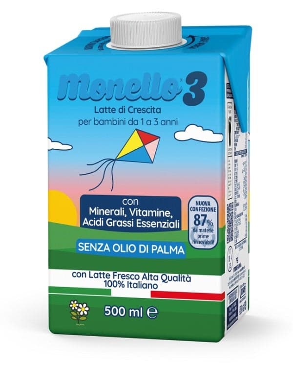Monello 3 – Solution pour enfants 1-3 ans, 500 ml