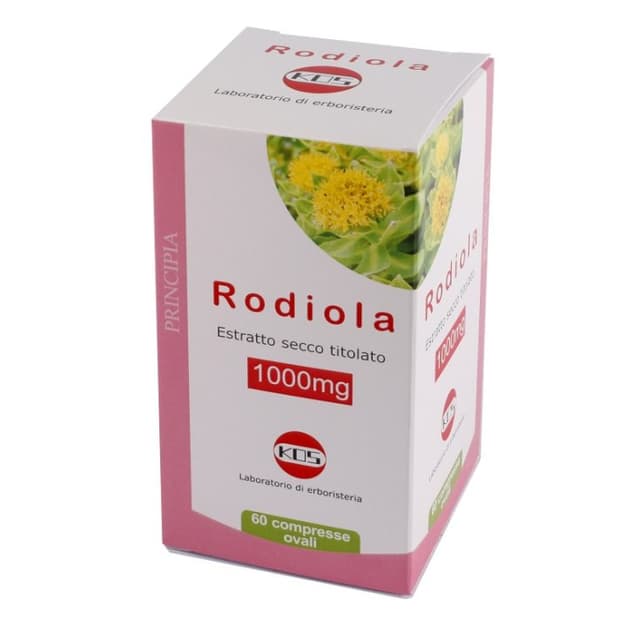 Rhodiola – 60 comprimés de 1000 mg KOS | Rodiola