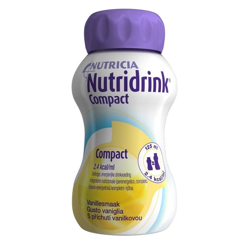 Nutridrink Compact Vanille Boisson Nutritive – 4 x 125 ml