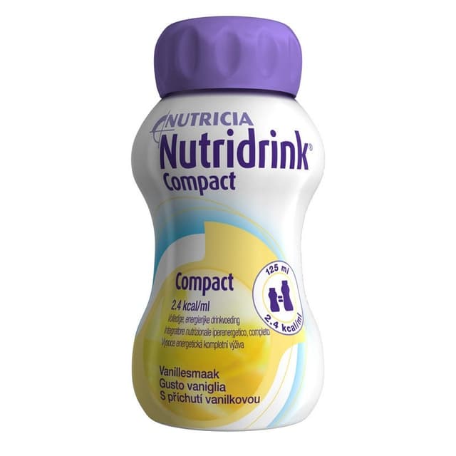 Nutridrink Compact Vanille Boisson Nutritive – 4 x 125 ml