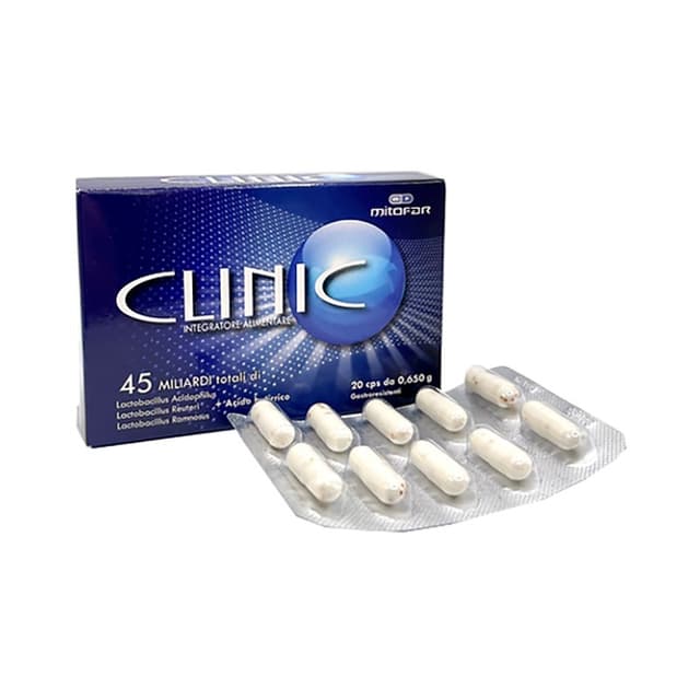 Probiotiques (ferments lactiques) – 20 gélules | Clinic