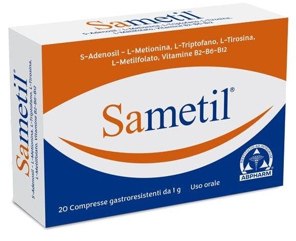 SAMe (S-adénosylméthionine) – 20 comprimés | Sametil