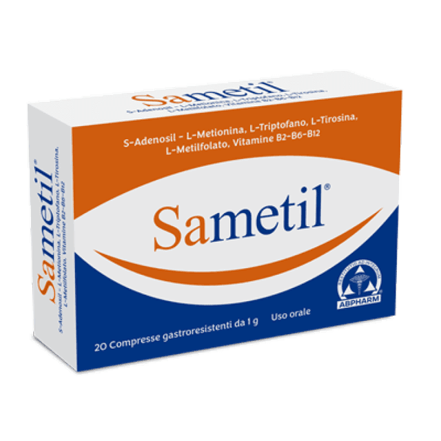 SAMe (S-adénosylméthionine) – 20 comprimés | Sametil