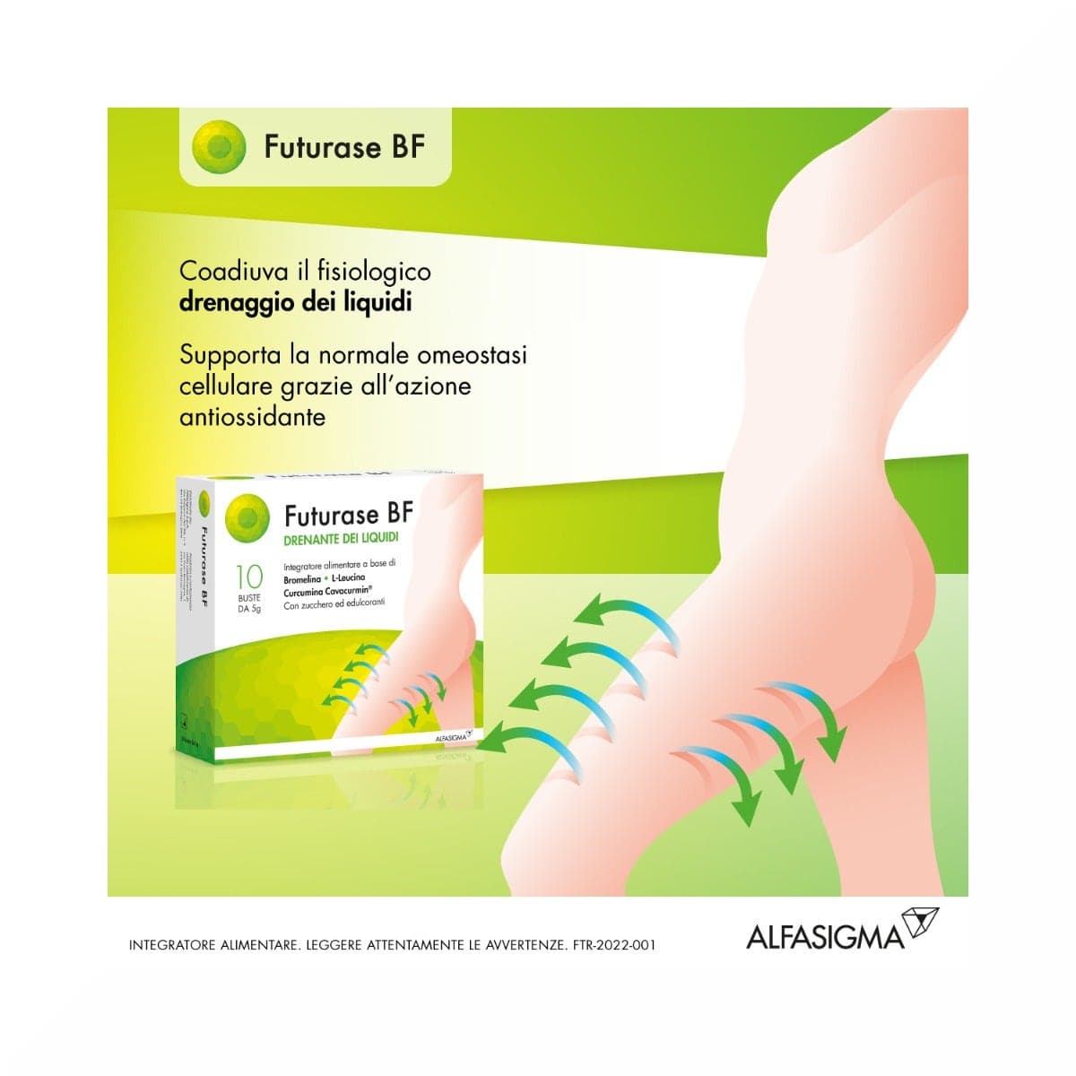L-leucine + Curcuma – 10 sachets de 5 g | Futurase BF