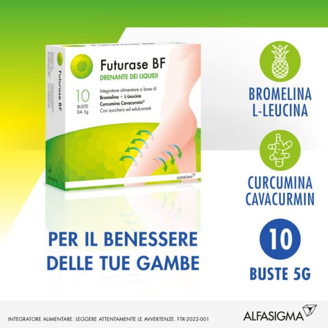 L-leucine + Curcuma – 10 sachets de 5 g | Futurase BF