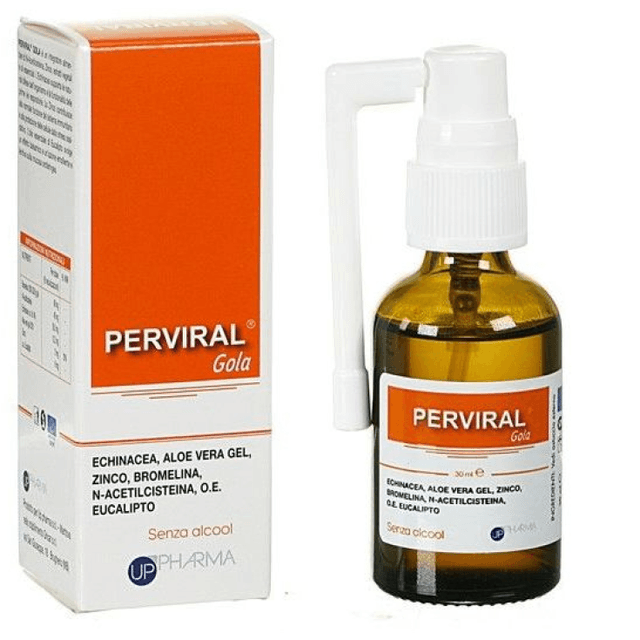 Échinacée + Zinc – 30 ml | Perviral Gola Spray Oral