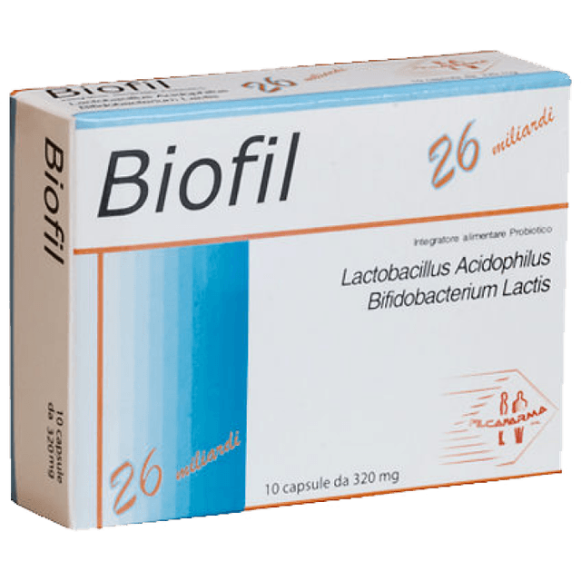 Probiotiques (ferments lactiques) – 10 gélules | Biofil Complément alimentaire