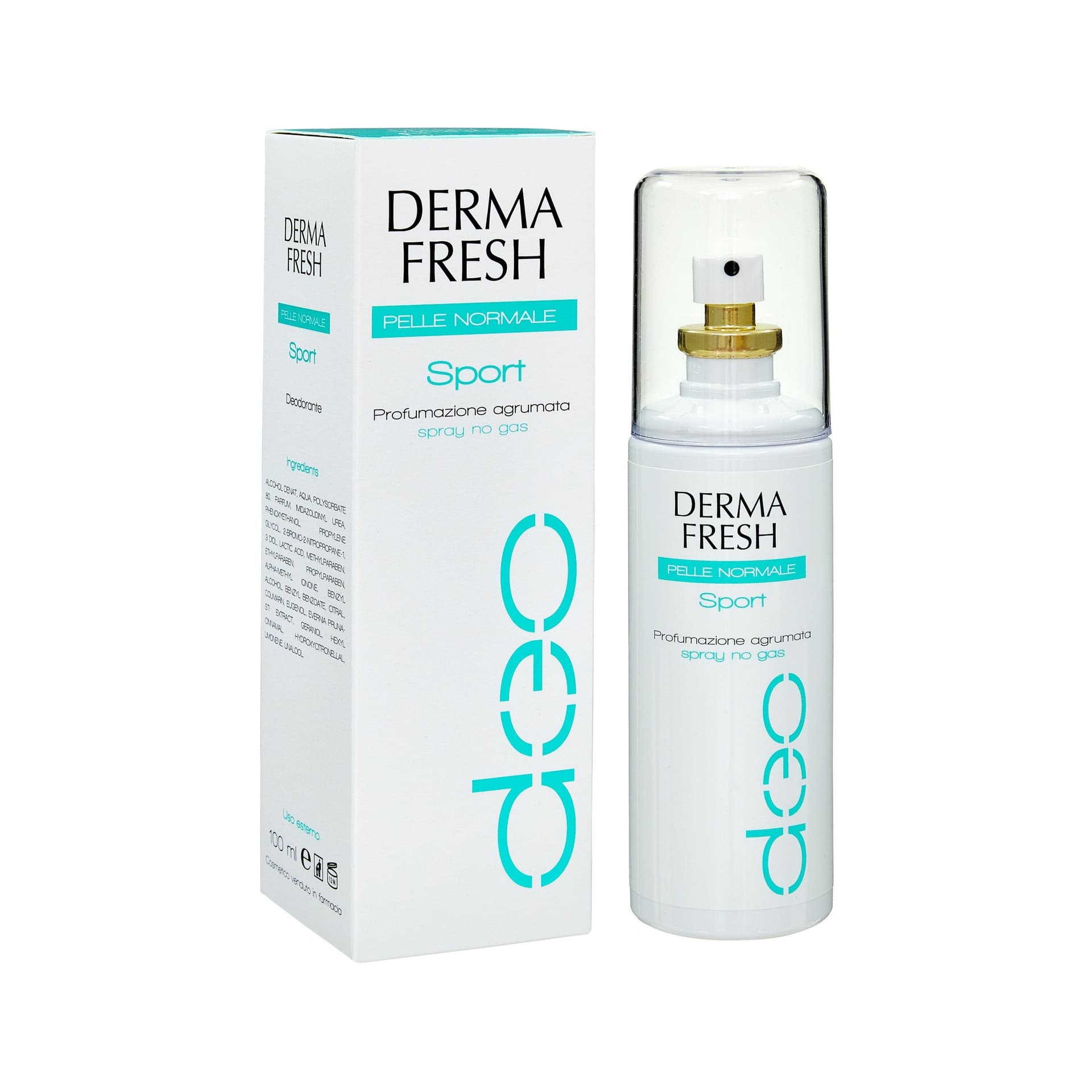 Dermafresh Deo Sport Peau normale – 100 ml Spray