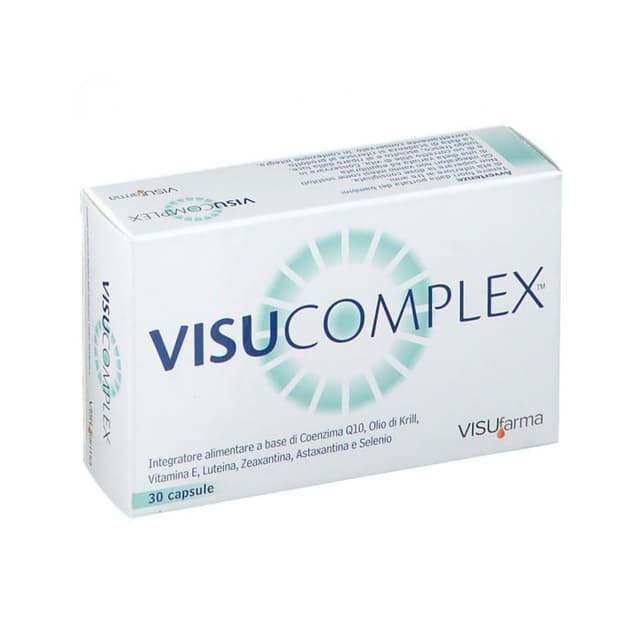 Coenzyme Q10 + Huile de krill – 30 gélules | Visucomplex Complément