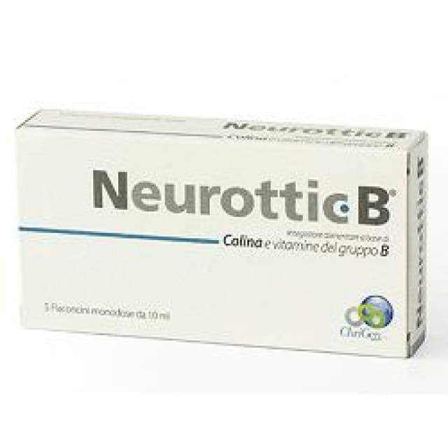 Citicoline + Vitamines B – 5 flacons de 10 ml | Neurottic B