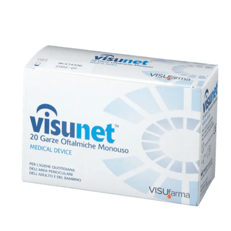 Visunet Compresses Oculaires – 20 pièces
