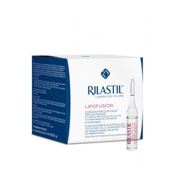 Rilastil Lipofusion – 10 Ampoules de 7,5 ml