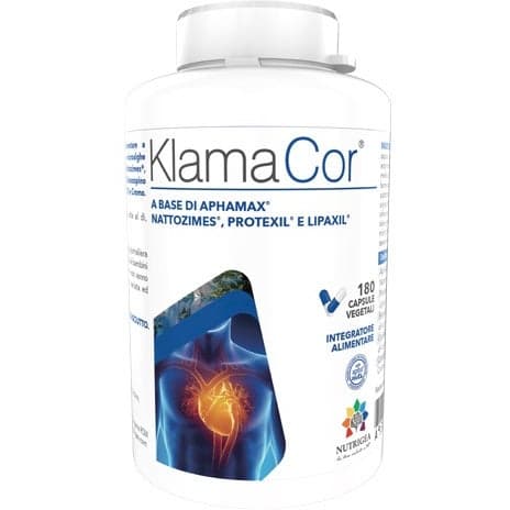 Klamacor Veg – 180 gélules végétariennes