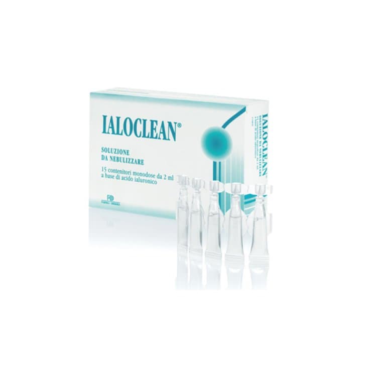 Ialoclean Solution pour Nébuliseur – 15 ampoules