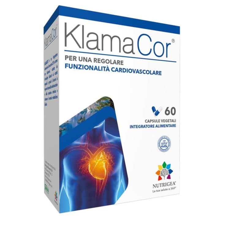 Klamacor Veg – 60 gélules végétariennes