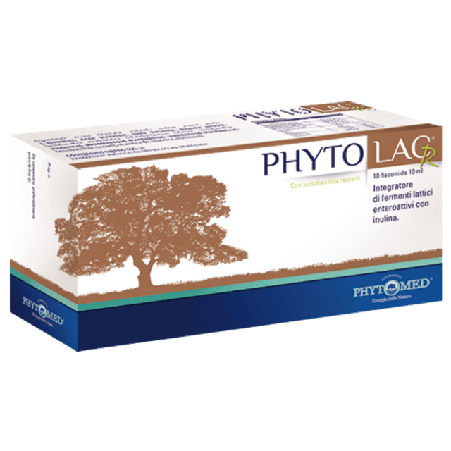 Probiotiques (ferments lactiques) + Inuline – 10 ampoules de 10 ml | Phytolac R Fermenti Lattici
