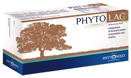 Probiotiques (ferments lactiques) + Inuline – 10 ampoules de 10 ml | Phytolac R Fermenti Lattici
