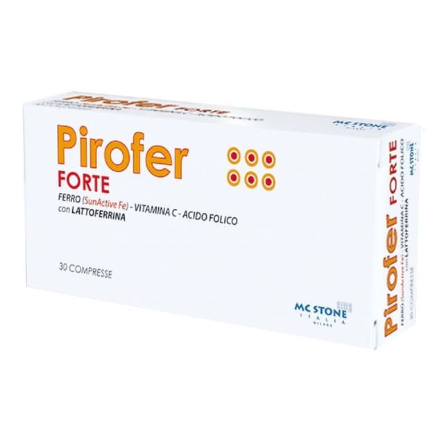 Fer – 30 comprimés | Pirofer Forte