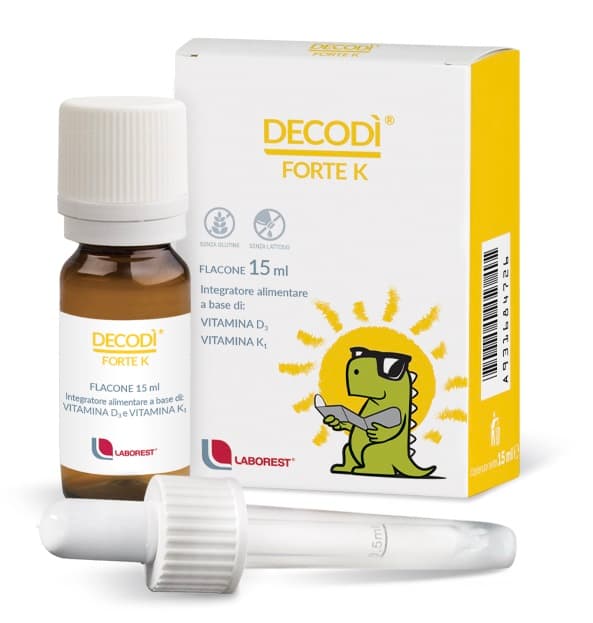 Decodi K Forte Gouttes – 15 ml avec Vitamine D3 et K