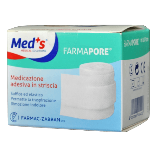 Zabban Meds Pore Medic Voile Adhésif 1 m x 10 cm – Rouleau