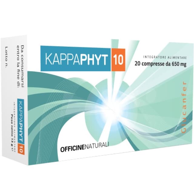 Lactoferrine 200 mg – 20 Comprimés de 650 mg | Kappaphyt 10