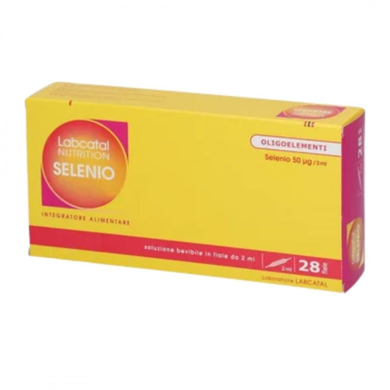 Labcatal Oligosol Sélénium – 28 ampoules de 2 ml