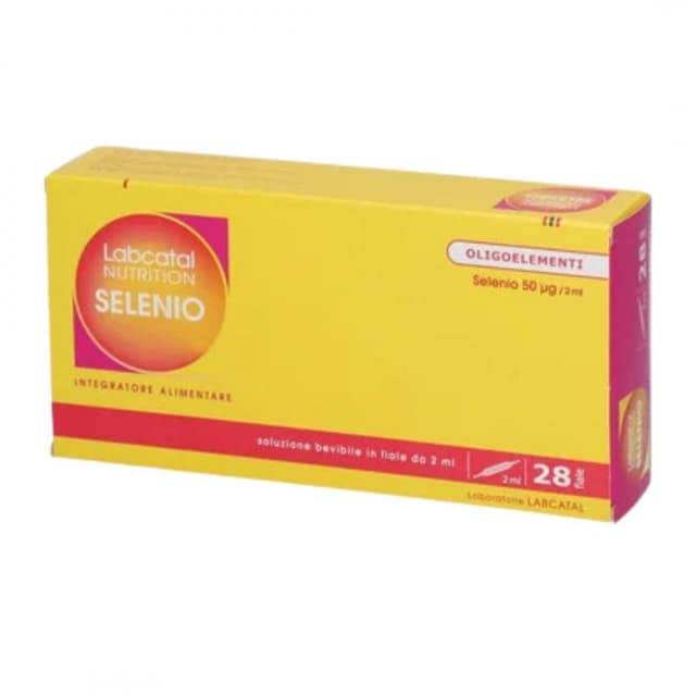 Labcatal Oligosol Sélénium – 28 ampoules de 2 ml