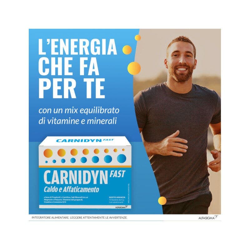 Carnidyn Fast Magnésium 100 mg/Potassium – 20 sachets