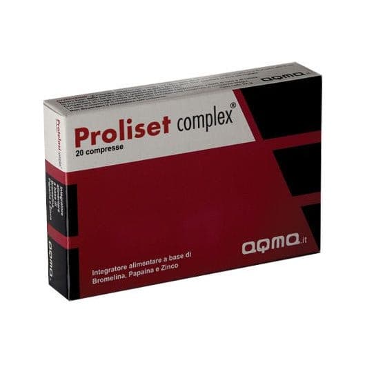 Broméline + Zinc – 20 comprimés | Proliset Complex