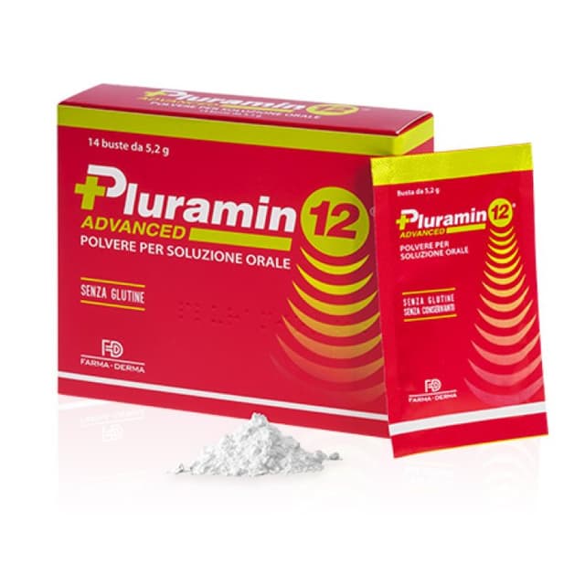 Acides aminés + Vitamine B6 – 14 sachets | PLURAMIN 12