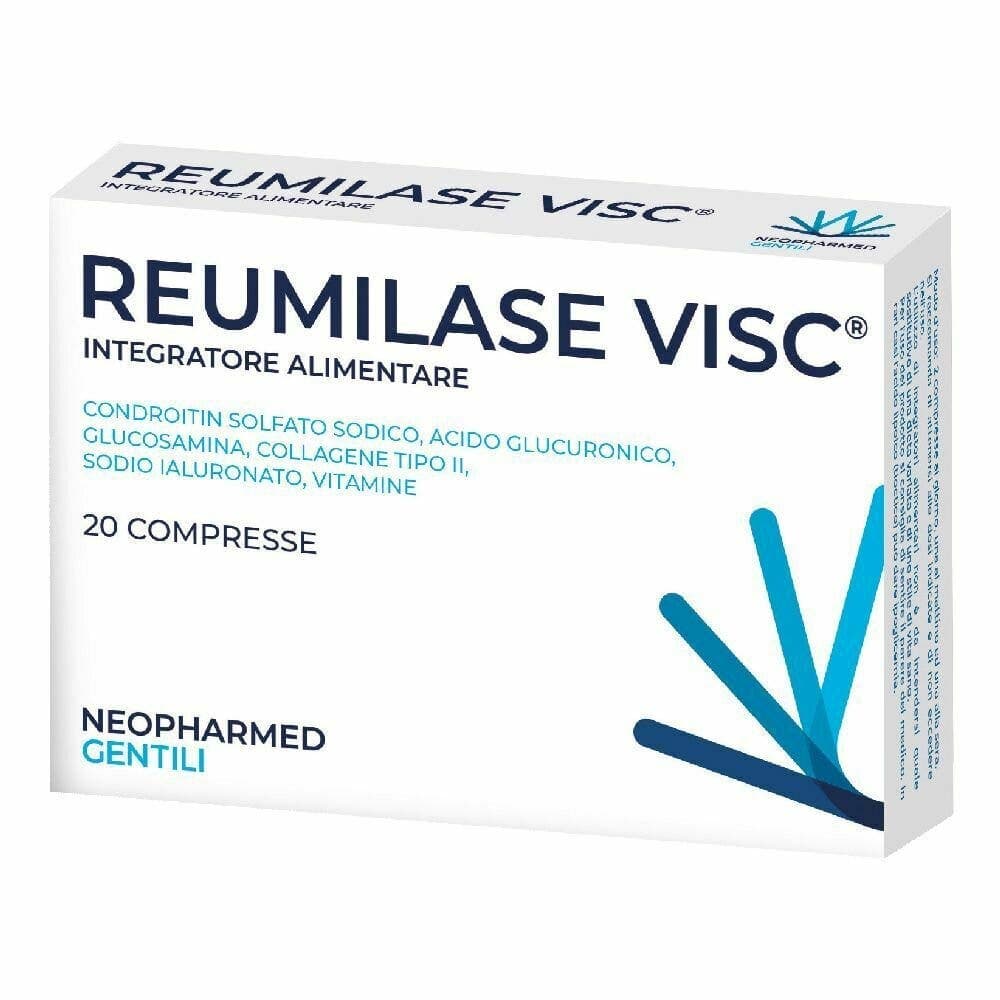 Chondroïtine + Glucosamine – 20 comprimés | Reumilase Visc