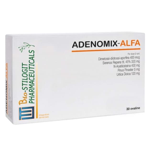 N-acétylcystéine + Palmier nain (Serenoa) – 30 comprimés | ADENOMIX ALFA