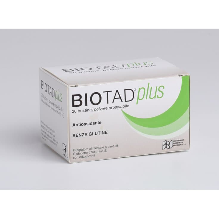 Glutathion 250 mg + Vitamine E – 20 sachets | Biotad Plus