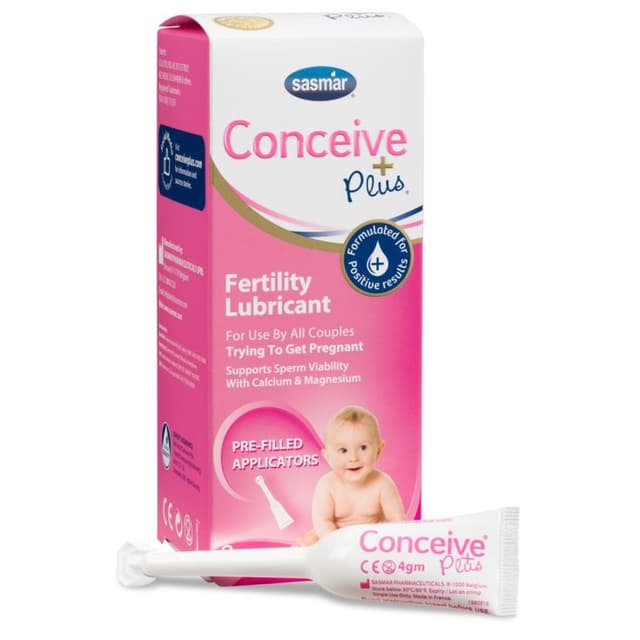 Conceive Plus Lubrifiant Vaginal – 8 sachets de 4 g