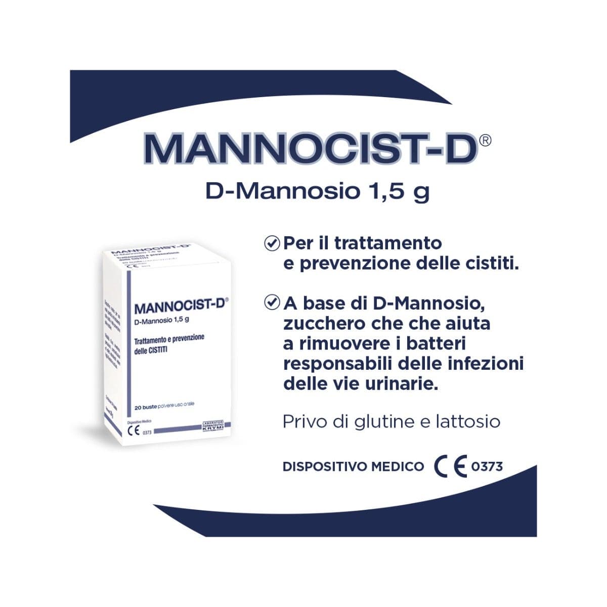 Mannocist D – 20 sachets