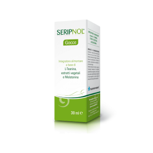 L-théanine + Mélatonine – 30 ml | Seripnol Gocce