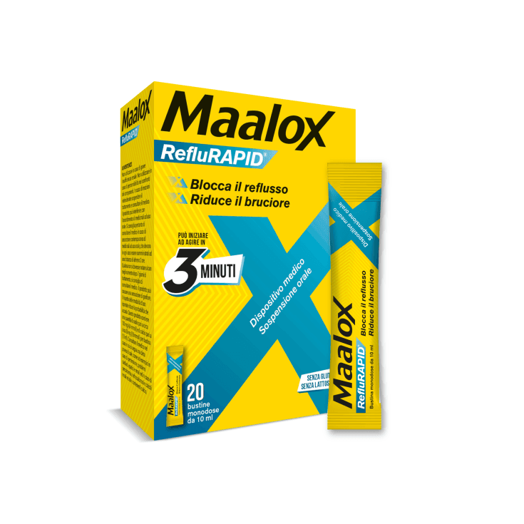 Maalox Reflurapid – 20 sachets