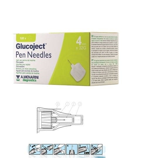 Glucoject Pen Needles 4mm G32 – Kanülen
