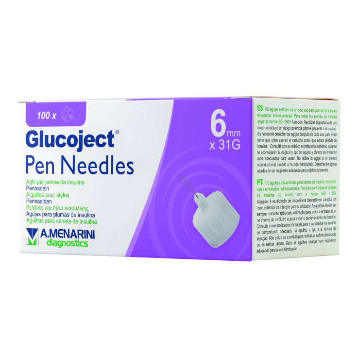 Glucoject Pen Needles 6mm G31 – Aiguilles