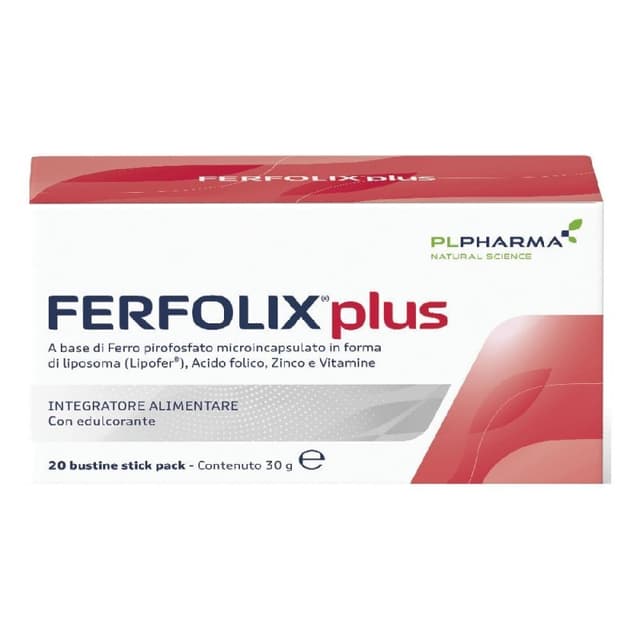 Vitamine C + Fer – 20 sachets | Ferfolix Plus