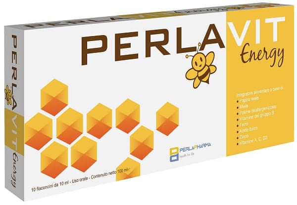 Perlavit Energy – 10 ampoules de 10 ml